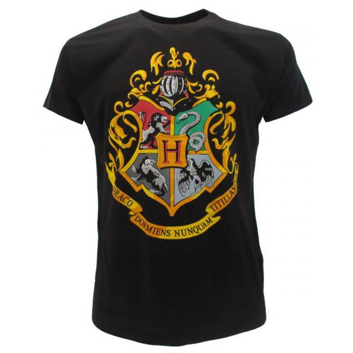 TSHIRT HARRY POTTER  STEMMA HOGWART TAGLIA SXXS