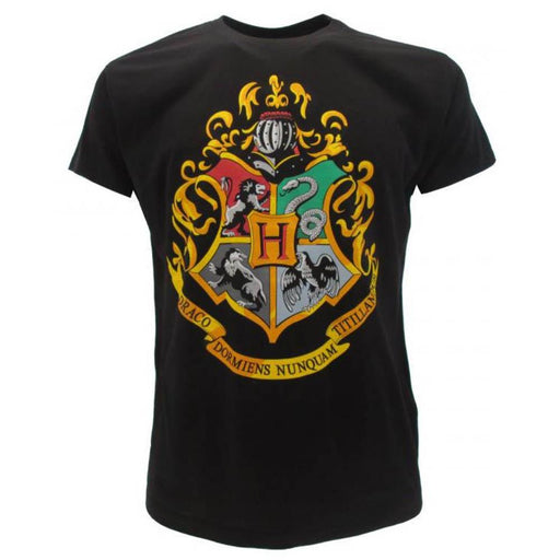 TSHIRT HARRY POTTER  STEMMA HOGWART TAGLIA SL