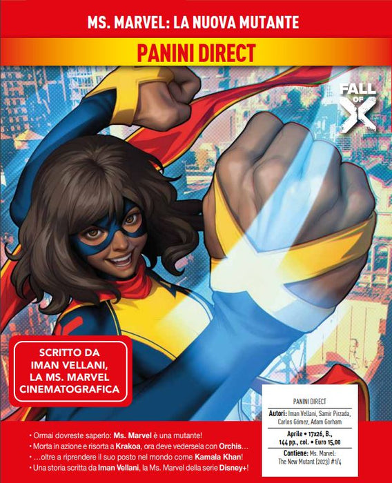 MS MARVEL LA NUOVA MUTANTE