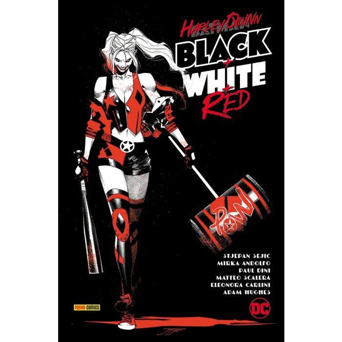 HARLEY QUINN - BLACK AND WHITE + REDDER