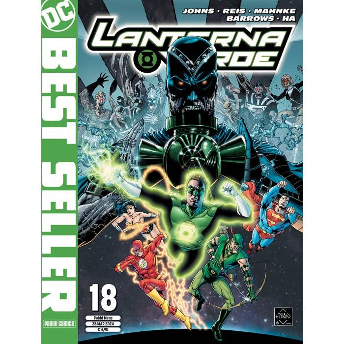 LANTERNA VERDE DI GEOFF JOHNS 18