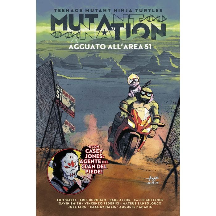TEENAGE MUTANT NINJA TURTLES MUTANT NATION 1 - AGGUATO ALLAREA 5