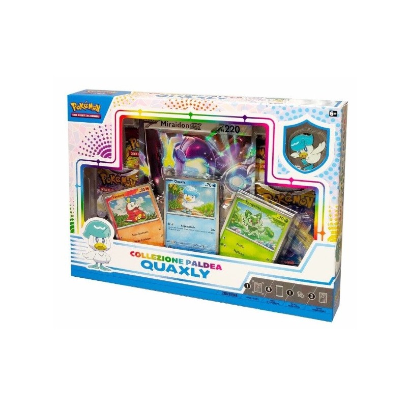 POKEMON COLLEZIONE PALDEA QUAXLY (ITA)