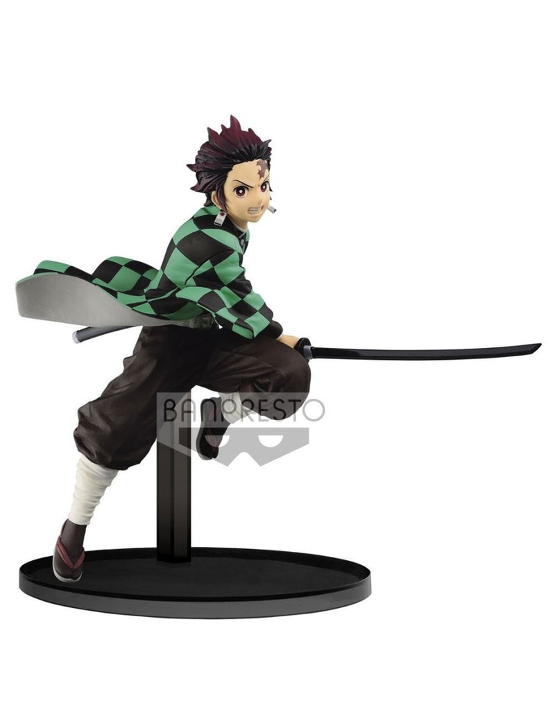 DEMON SLAYER VIBRATION STARS TANJIRO KAMADO FIGURA 15CM BANPRESTO
