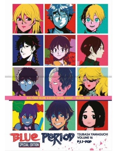 BLUE PERIOD 16 EDIZIONE VARIANT CON COLORING BOOK