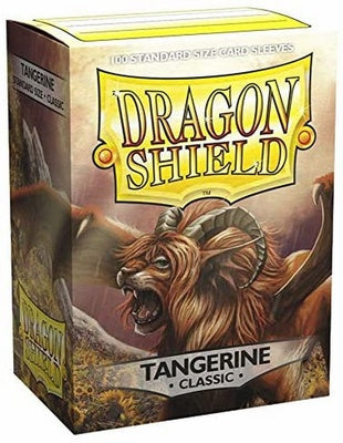 DECK PROTECTOR DRAGON SHIELD STANDARD TANGERINE CLASSIC (100)