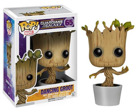 ACTION FIGURE FUNKO POP I GUARDIANI DELLA GALASSIA 65 GROOT 9 CM