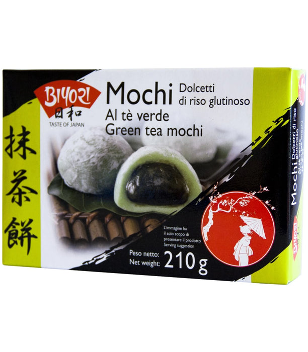 MOCHI DOLCE GIAPPONESE GUSTO MATCHA TEA VERDE - BIYORI 210G