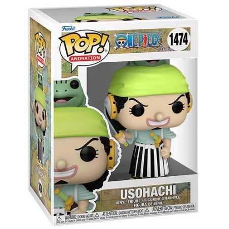 ACTION FIGURE FUNKO POP ONE PIECE - USOHACHI (WANO) - POP 1474  9 CM