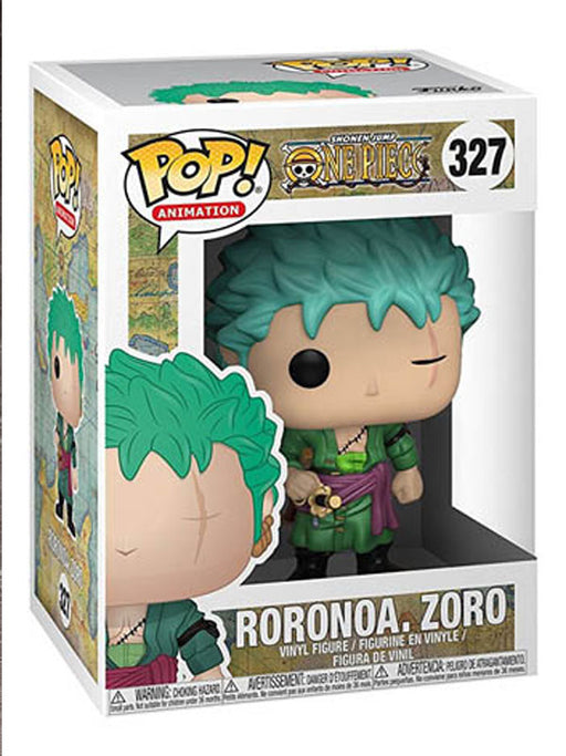 ACTION FIGURE FUNKO POP 98 ONE PIECE RORONOA ZORO 327 9 CM