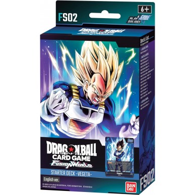 STARTER DECK DRAGON BALL CARD GAME FUSION WORLD VEGETA - FS02