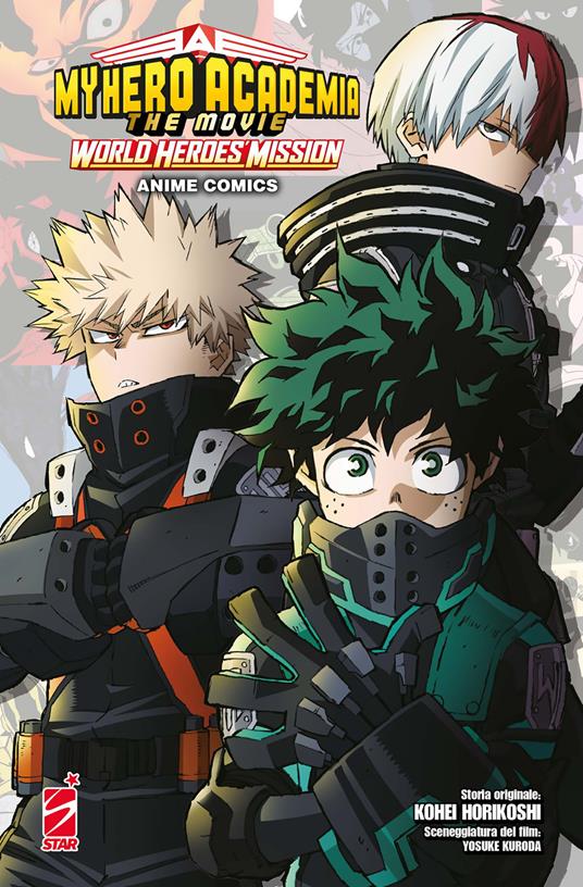 MY HERO ACADEMIA - WORLD HEROES MISSION ANIME COMICS