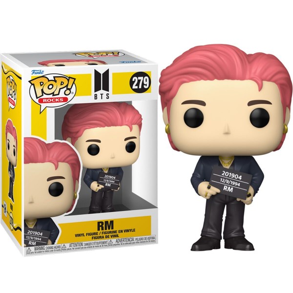 ACTION FIGURE FUNKO POP 279 BTS RM 9 CM