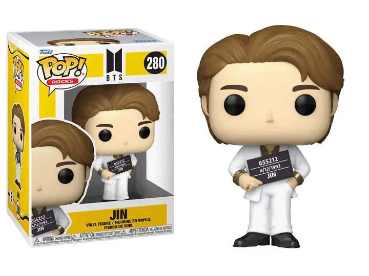 ACTION FIGURE VINYL FUNKO POP 280 BTS  JIN 9 CM