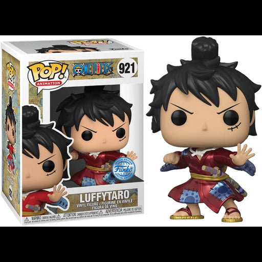 ACTION FIGURE FUNKO POP ONE PIECE LUFFYTARO METALLIC 921 9 CM
