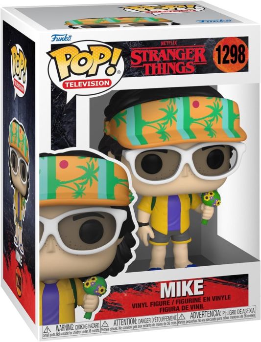 ACTION FIGURE POP STRANGER THINGS 1298 MIKE 9 CM