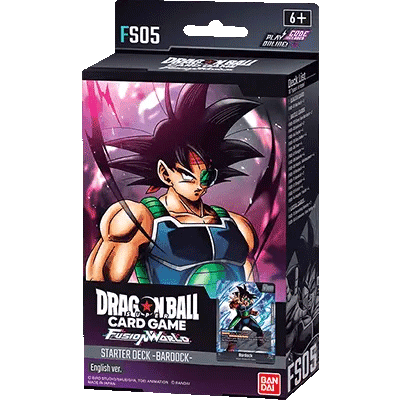 STARTER DECK DRAGON BALL CARD GAME FUSION WORLD BARDOCK - FS05