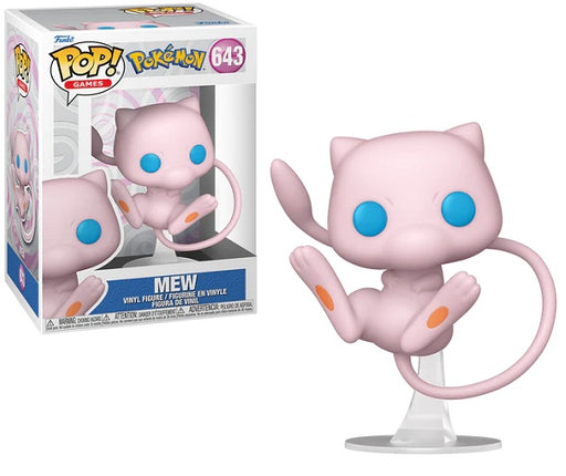 ACTION FIGURE FUNKO POP VINYL POP 643 POKEMON MEW 9 CM