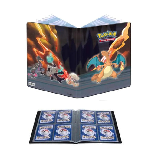 POKEMON ALBUM ULTRA PRO 12 PAGINE 4 TASCHE CHARIZARD