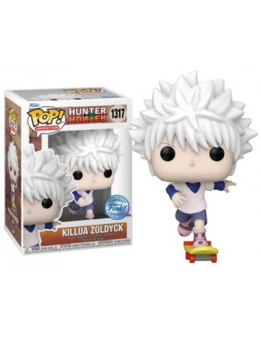 ACTION FIGURE FUNKO POP HUNTER X HUNTER KILLUA ZOLDYCK 1317 9 CM