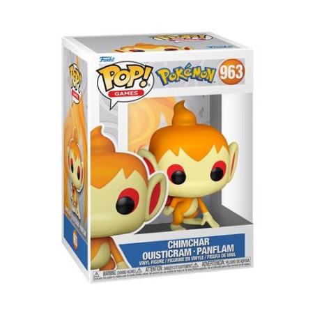 ACTION FIGURE FUNKO POP CHIMCHAR 963 POKEMON 9CM