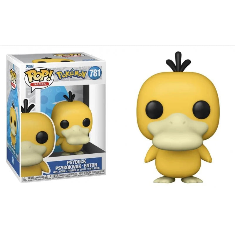 ACTION FIGURE FUNKO POP PSYDUCK PSYKOKWAK ENTON 781 POKEMON 9CM