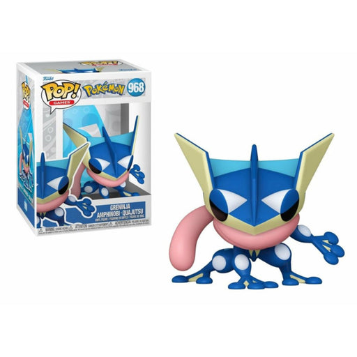 ACTION FIGURE FUNKO POP GRENINJA AMPHINOBI QUAJUTSU 968 POKEMON 9CM