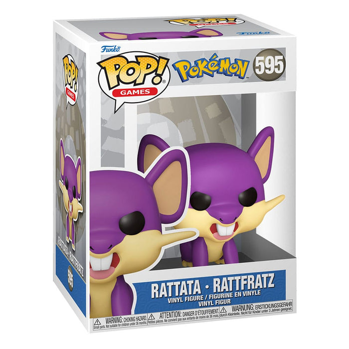 ACTION FIGURE FUNKO POP RATTATA RATTFRATZ 595 9CM