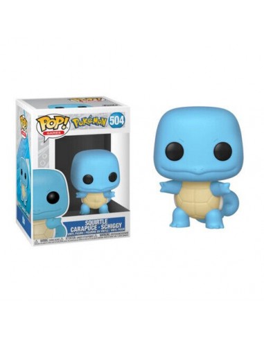 ACTION FIGURE FUNKO POP SQUIRTLE CARAPUCE SCHIGGY 504 9CM