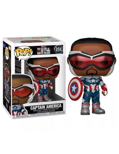 ACTION FIGURE FUNKO POP MARVEL CAPITAN AMERICA 814 9CM