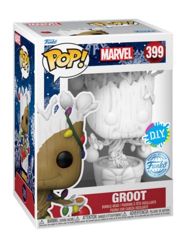 ACTION FIGURE FUNKO POP MARVEL 399 GROOT 9 CM