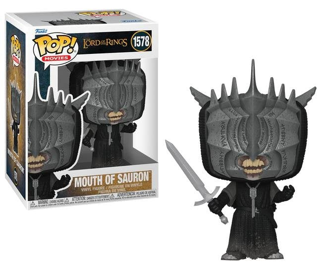 ACTION FIGURE FUNKO POP IL SIGNORE DEGLI ANELLI MOUTH OF SAURON 1578 9 CM