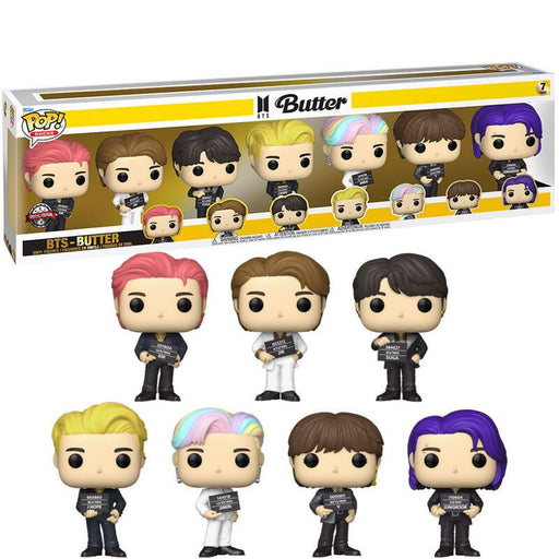 ACTION FIGURE FUNKO POP BTS BUTTER 7PACK 9CM