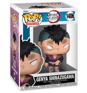 ACTION FIGURE FUNKO POP DEMON SLAYER GENYA SHINAZUGAWA 9CM