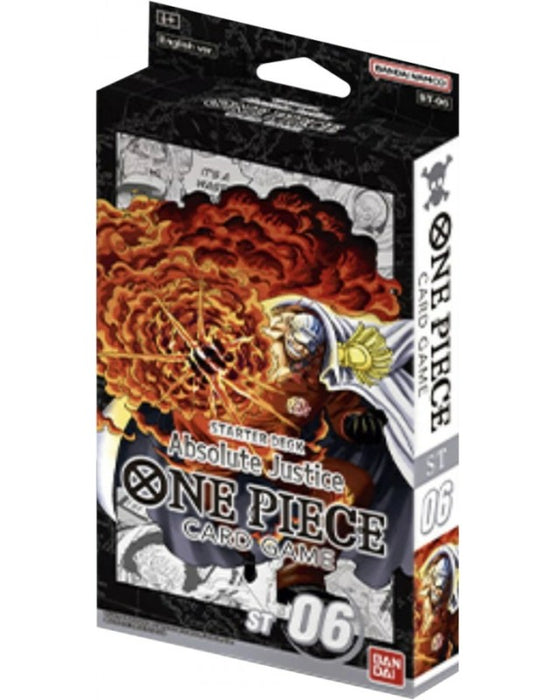 ONE PIECE STARTER DECK - ABSOLUTE JUSTICE ST06 ENG