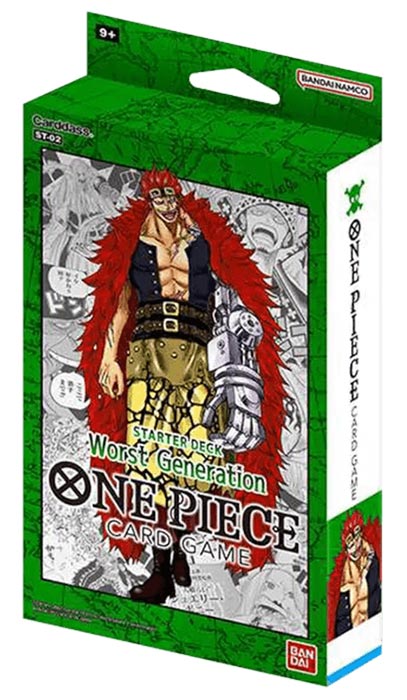 ONE PIECE STARTER DECK - WORST GENERATION ST02 ENG