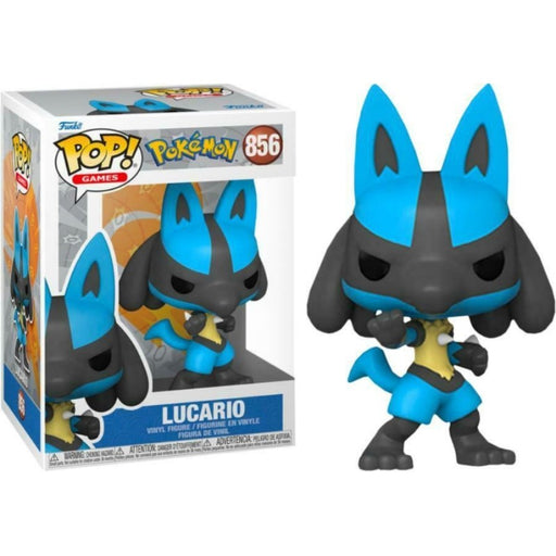 ACTION FIGURE FUNKO POP  POKEMON LUCARIO 856 9 CM