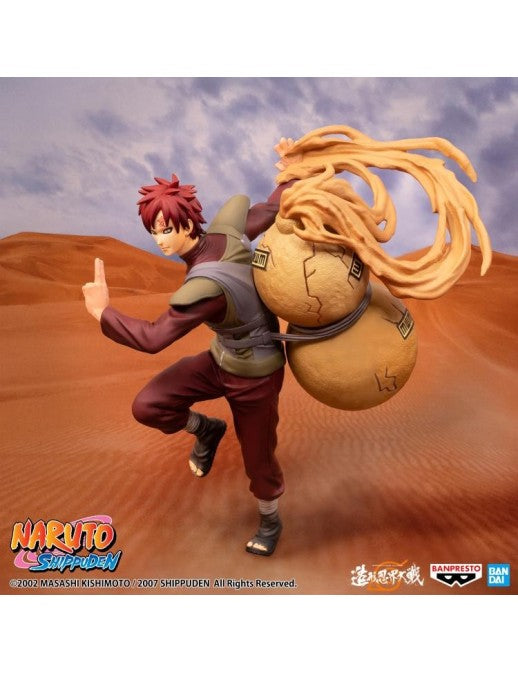 BANPRESTO NARUTO SHIPPUDEN FIGURE COLOSSEUM GAARA 12 cm