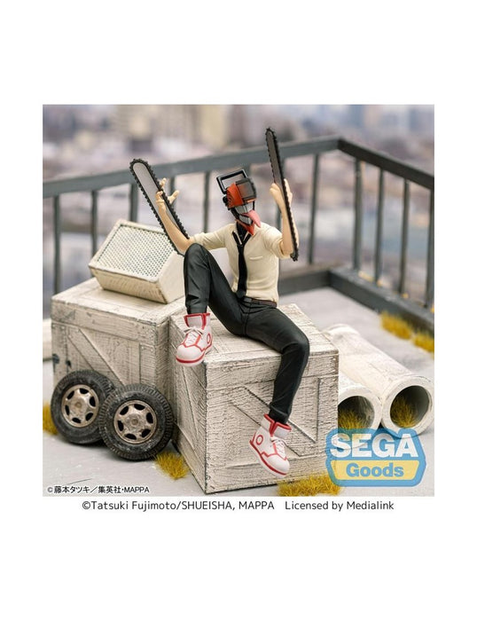 SEGA PREMIUM PERCHING FIGURE CHAINSAW MAN 14 CM