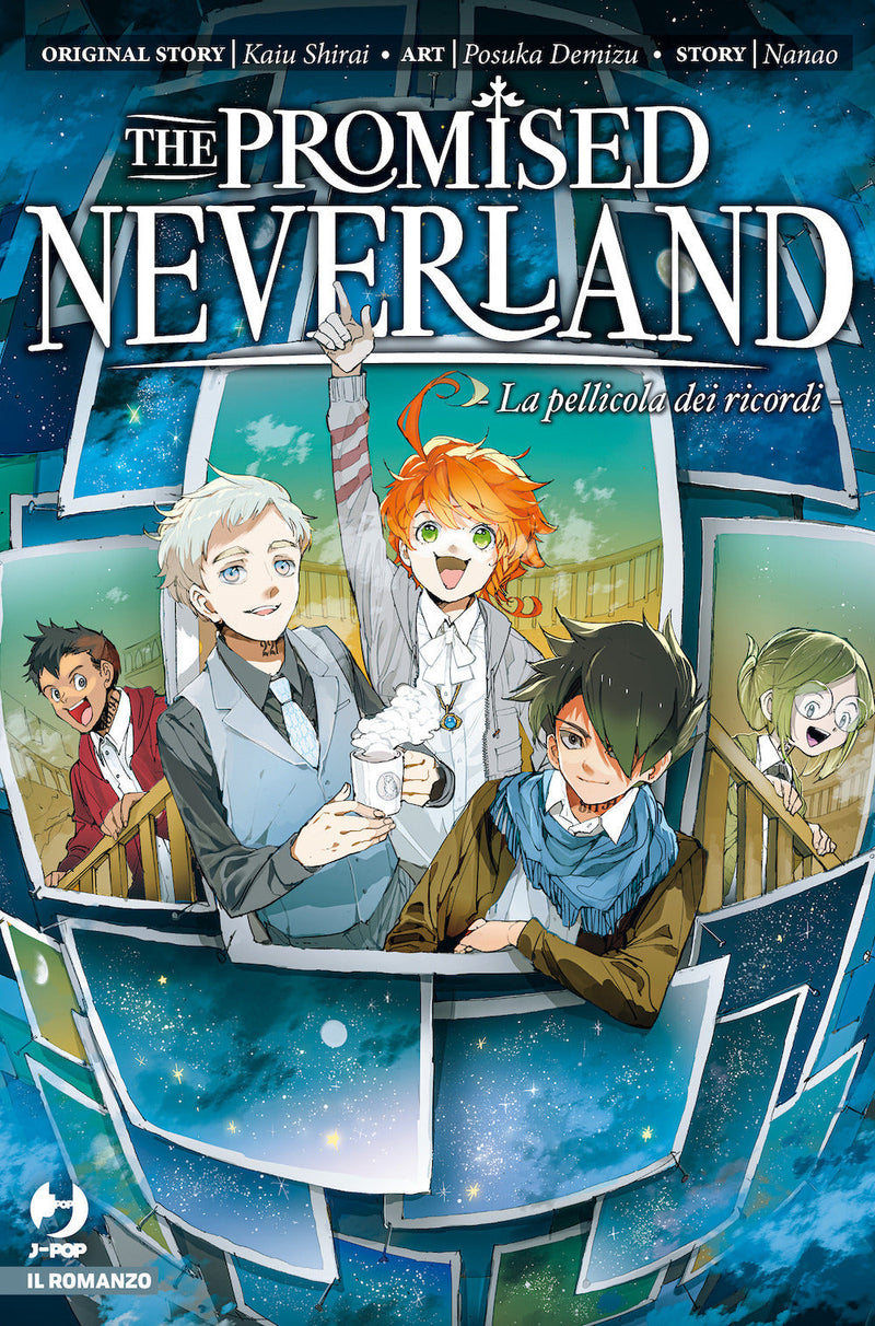 THE PROMISED NEVERLAND NOVEL FILMS OF MEMORIES ROMANZO
