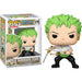 ACTION FIGURE FUNKO POP ONE PIECE RORONOA ZORO 1775 9 CM