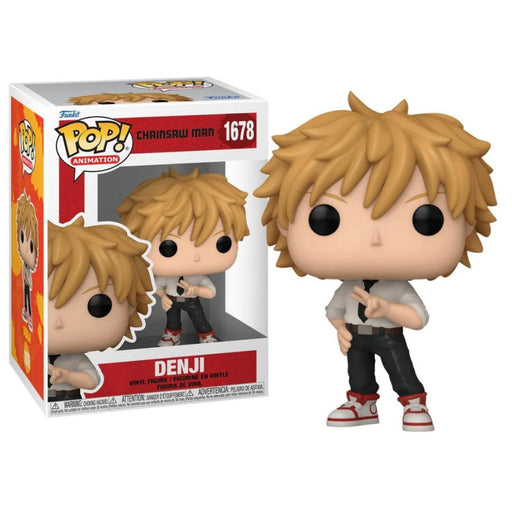 ACTION FIGURE FUNKO POP CHAINSAW MAN DENJI 1678 9 CM