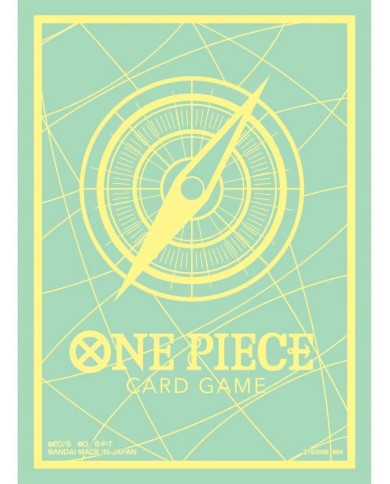 ONE PIECE CARD GAME SLEEVES -  GREEN LOGO