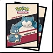 CARD SLEEVES STANDARD - SNORLAX E MUNCHLAX
