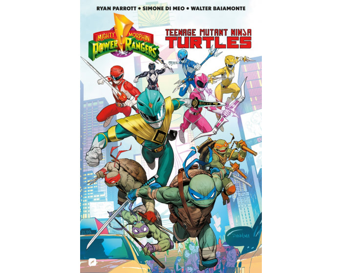 MIGHTY MORPHIN POWER RANGERS - TEENAGE MUTANT NINJA TURTLES
