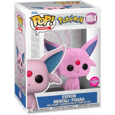 FUNKO POP POKEMON ESPEON FLOCKED 884