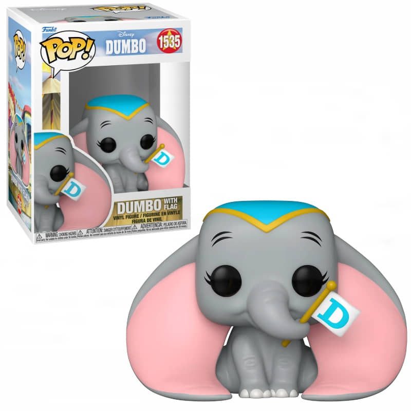 FUNKO POP DUMBO WITH FLAG 1535 9CM