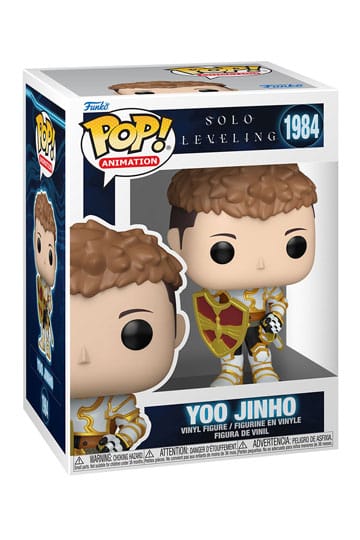 ACTION FIGURE FUNKO POP SOLO LEVELING 1984 YOO JINHO 9 CM