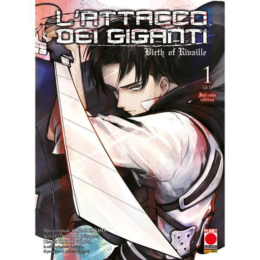 L'ATTACCO DEI GIGANTI BIRTH OF RIVAILLE FULL COLOR EDITION 1 (DI 2)