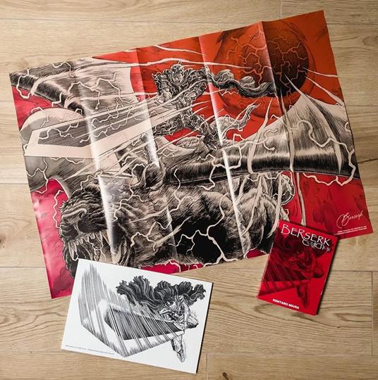 BERSERK COLLECTION 41 SPECIAL EDITION  CONTIENE UN POSTER DA COLLEZIONE E UN QUA